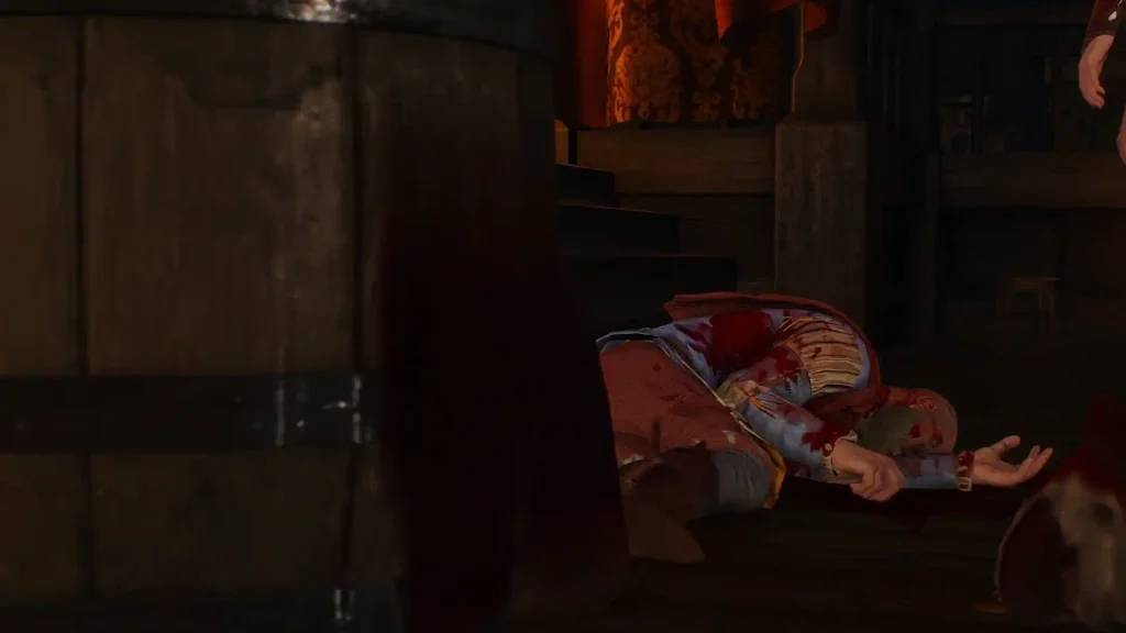 The Witcher 3 Oliver dead