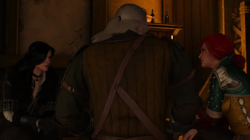 The Witcher 3 Yennefer & Triss Romance at the same time