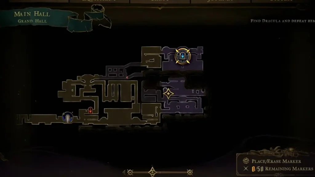 The third statue location in the Dungeon