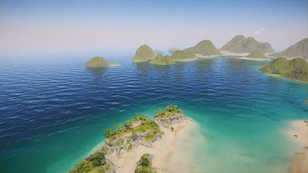 Tropical Sculpted Map (Asia)