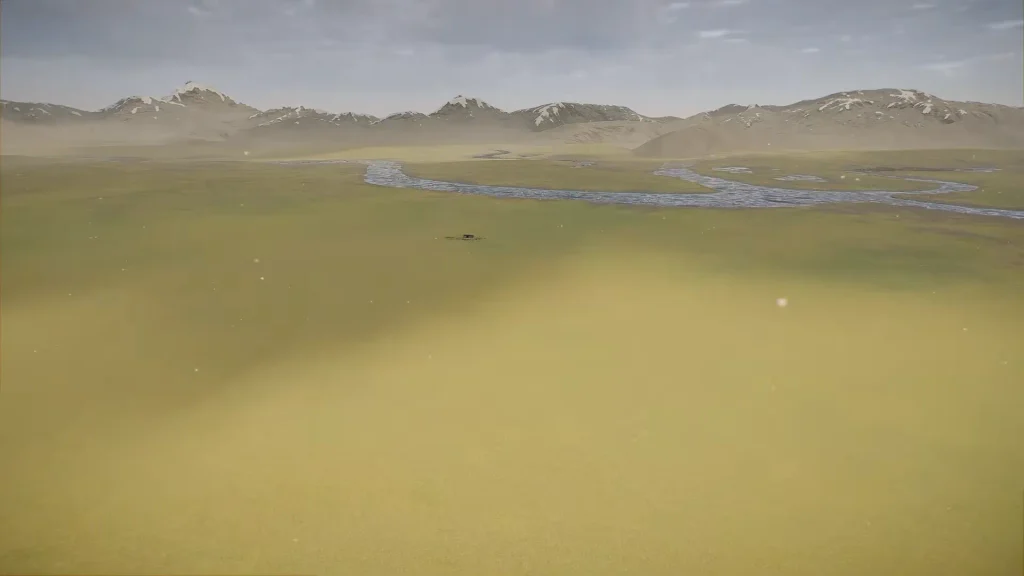 Tundra Flat Map