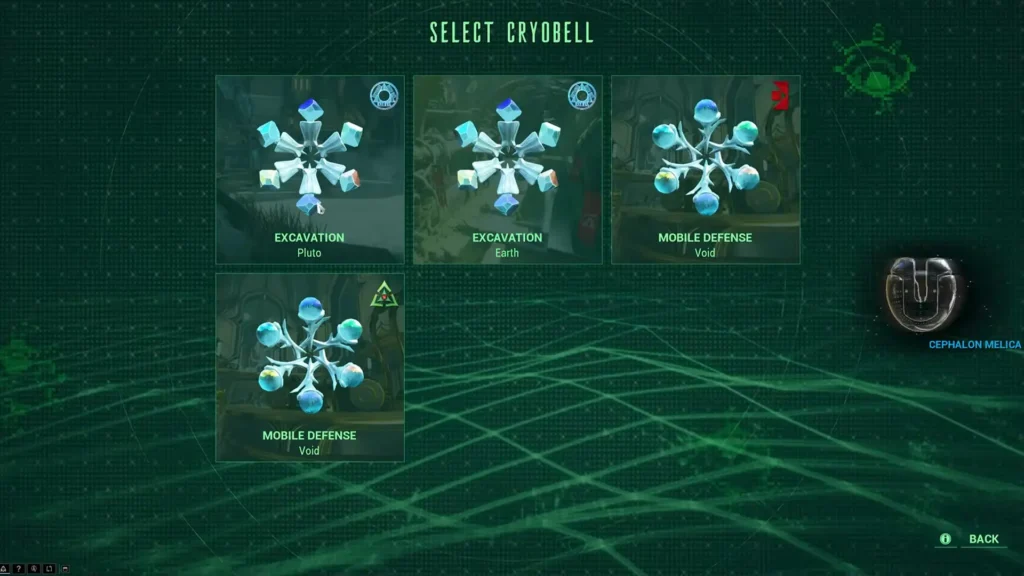 Warframe Cryobells