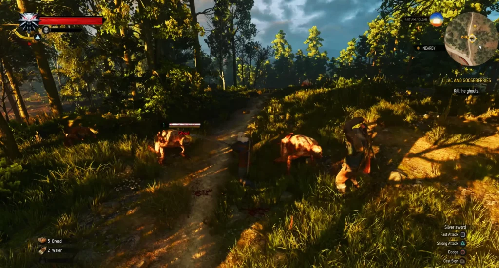 Witcher 3 Remastered Combat Style setting switched from Modern to Standard
