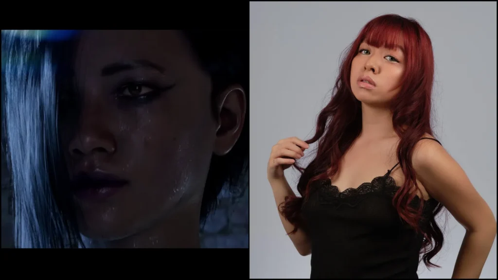 Yoon Sunny Sun-Hee, Aidan's girlfriend voiced by Leader Looi in Hellraiser Revival