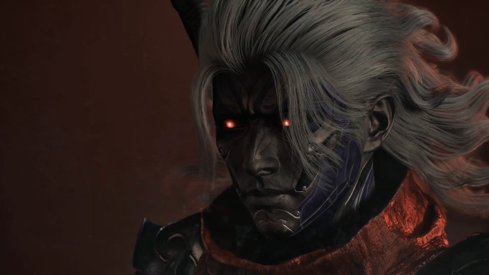 The Blood Steel Form of Soul as it appears in Phantom Blade Zero cutscenes