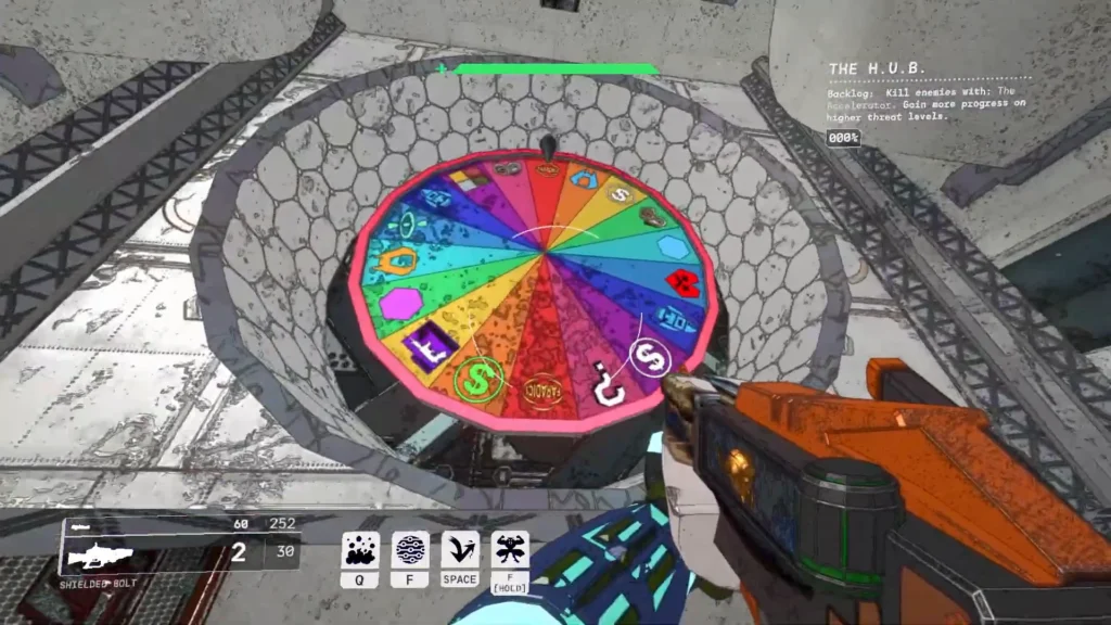 lottery larry prize wheel