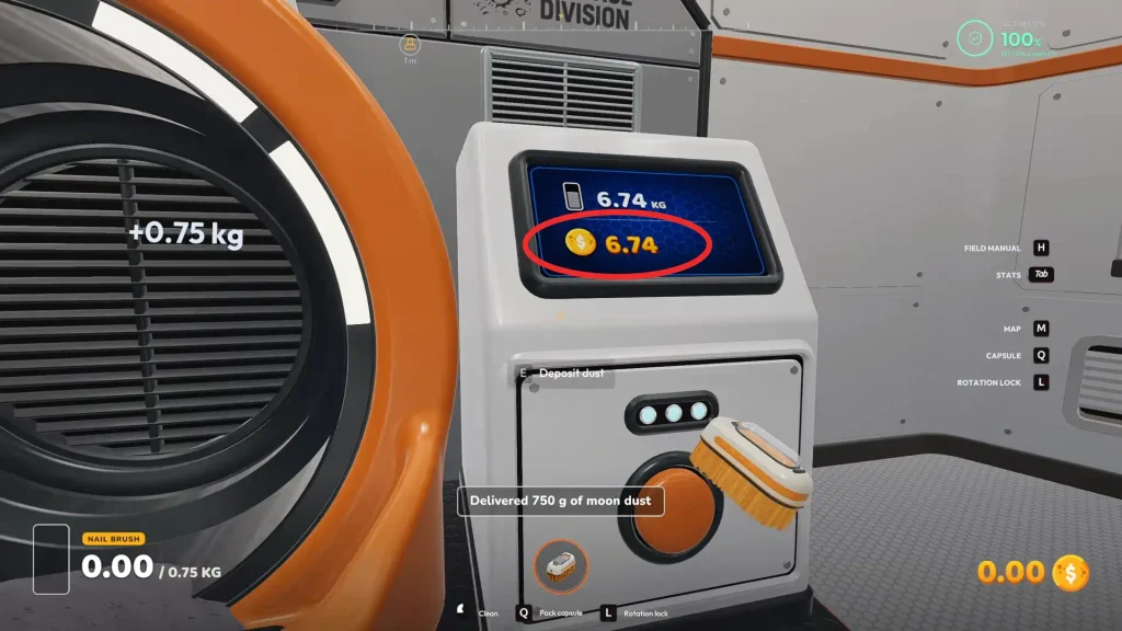 making money in Moon Sweepers
