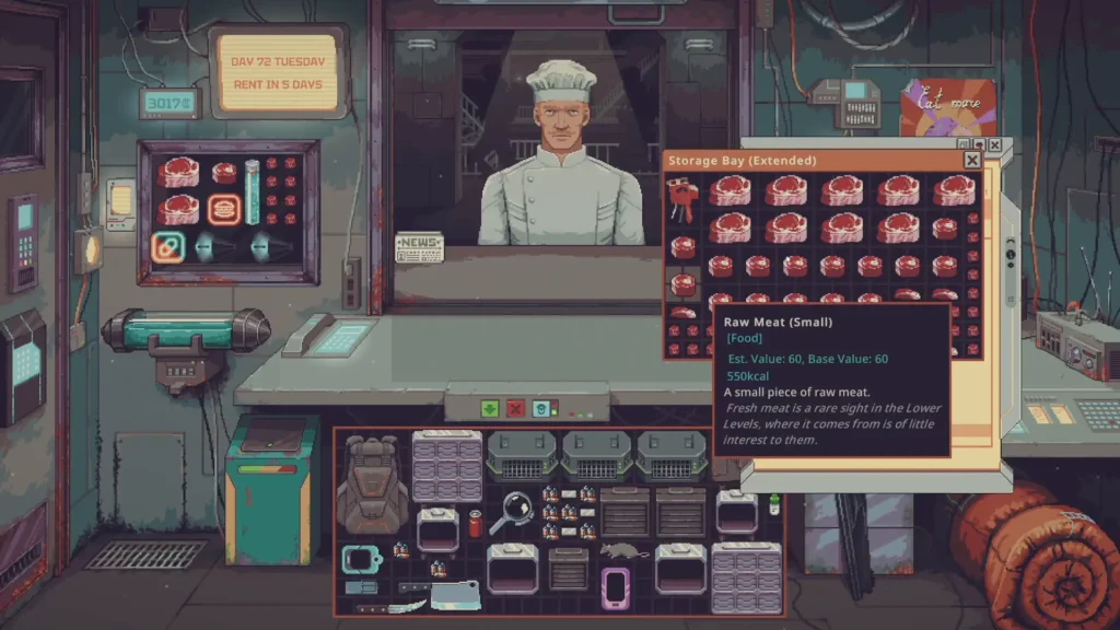 Probably Stolen Meat being sold to Chef