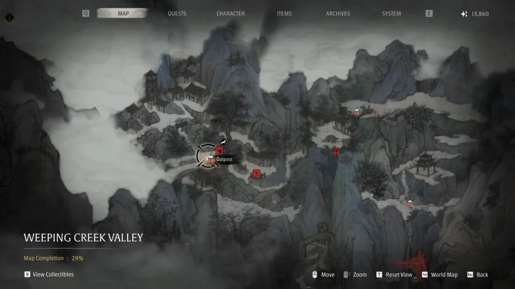 Peng Meng's location on the map