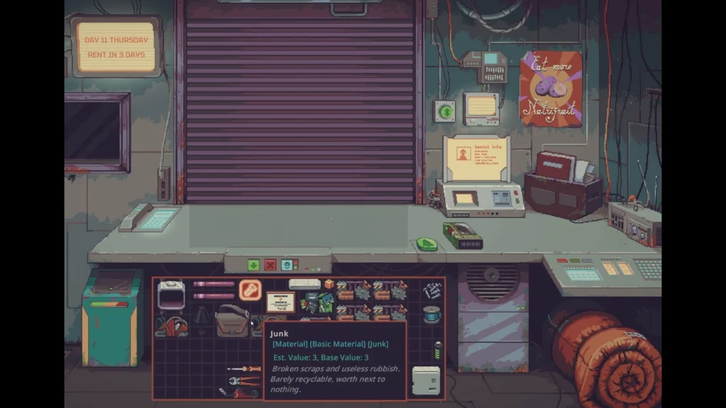 probably stolen junk inventory price and size