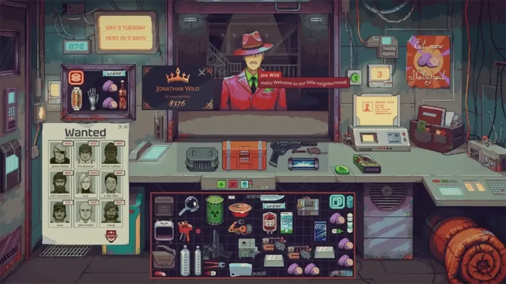probably stolen shop counter