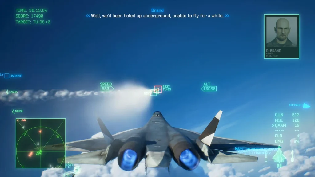 Attacking new Tu-95s