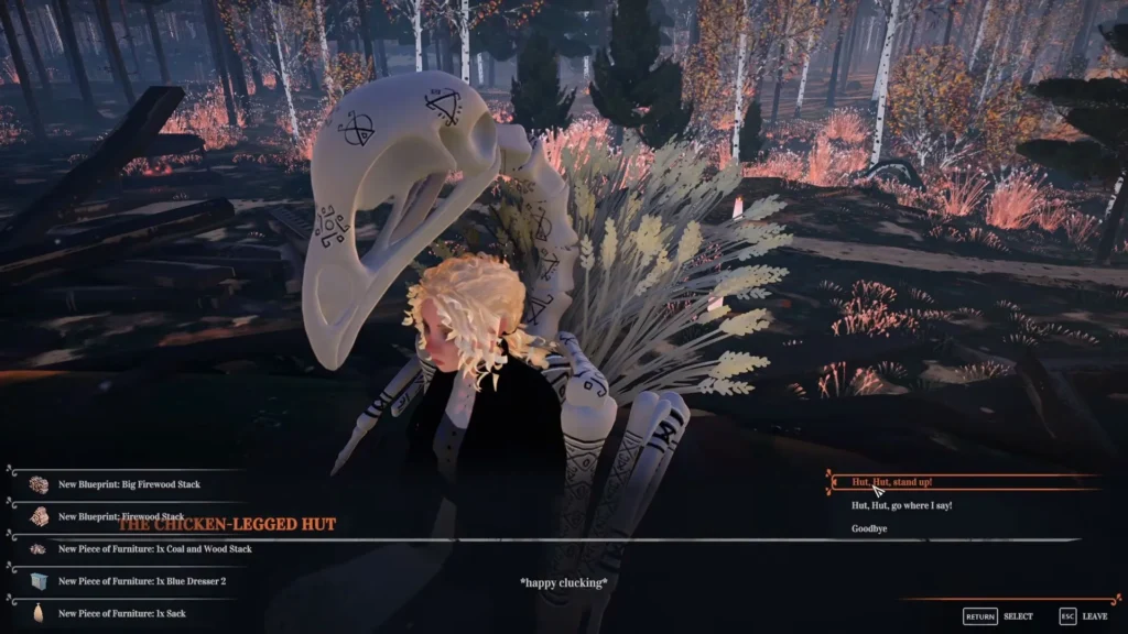 skeleton chair house command in REKA